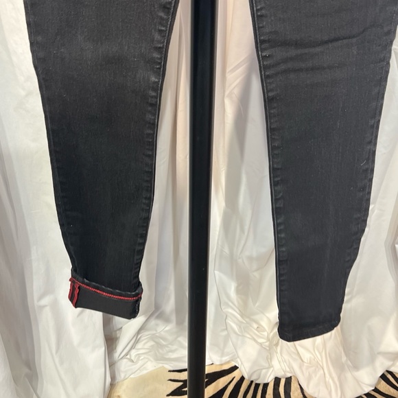 Johnny Was Black Demin Jeans Size 27 - Picture 6 of 11